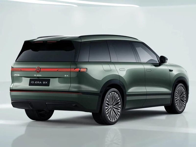  上汽大众ID. ERA 9X内饰官图发布；仙踪绿配色惊艳亮相，大型增程SUV蓄势待发 汽车科技