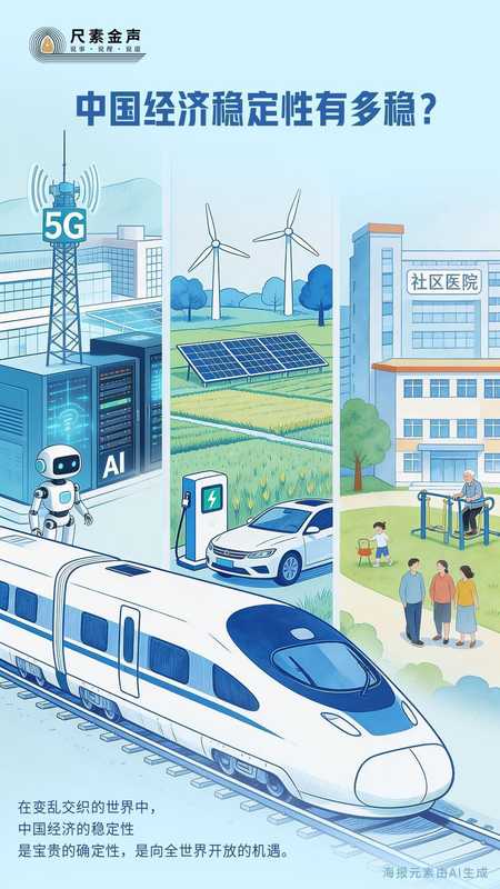  中国经济，稳在长远谋划；稳在治理智慧；稳在人民福祉。 股票财经