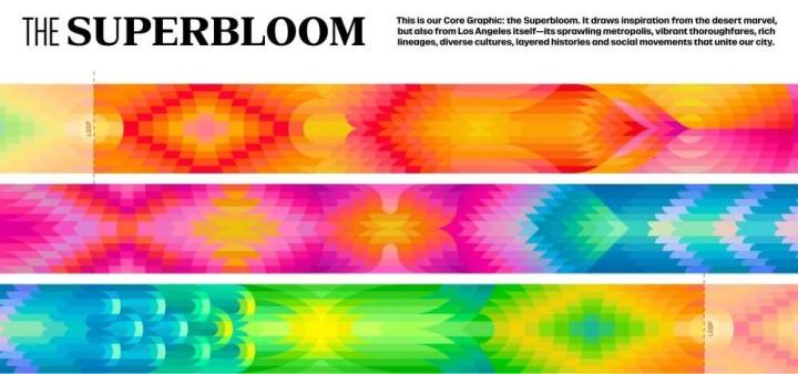  洛杉矶奥运会视觉体系亮相；超级花海灵感注入南加州活力。 体育新闻