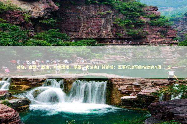 黄金、白银、原油，全线爆发！伊朗，大消息！特朗普：军事行动可能持续约4周！_5